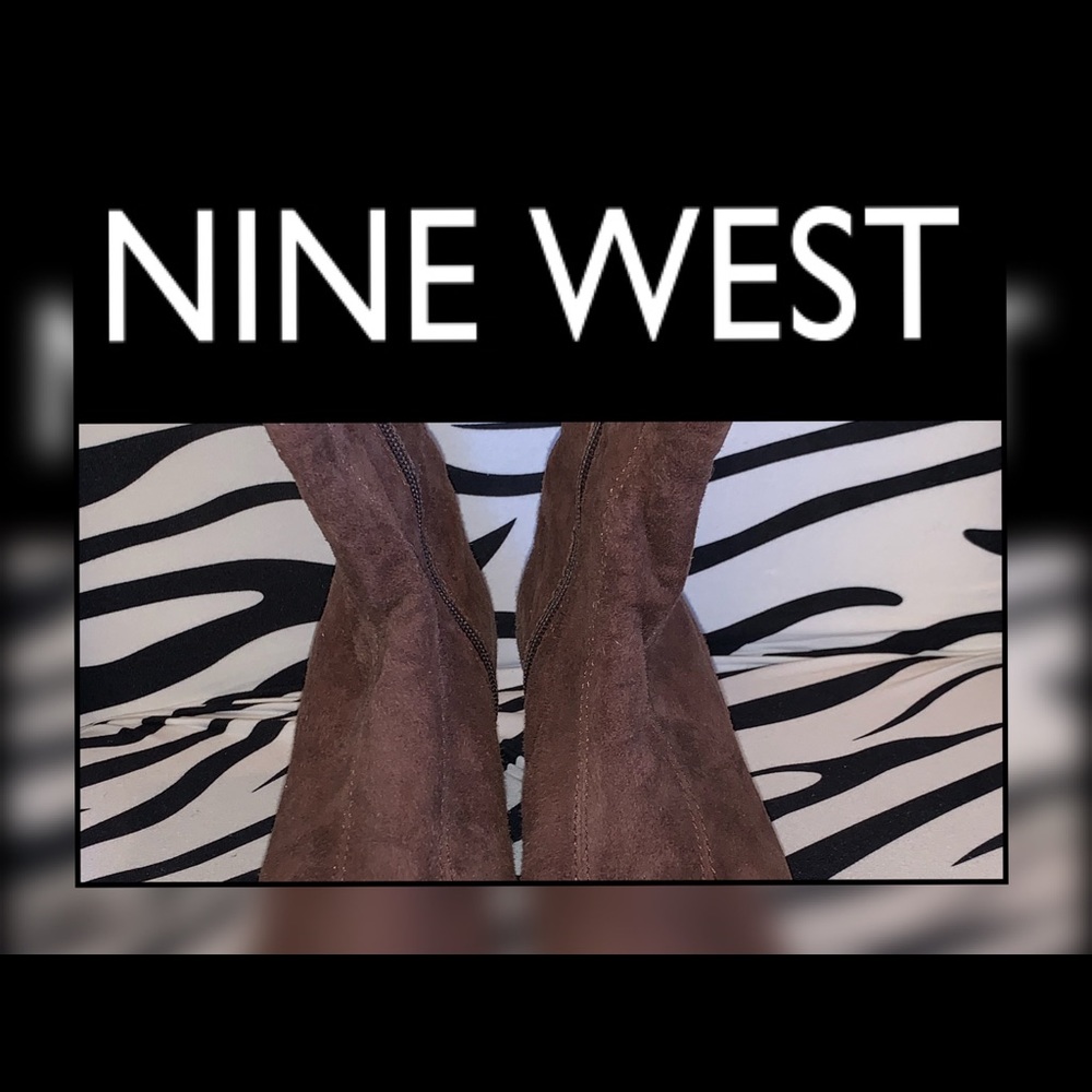Nine West suede boots for women